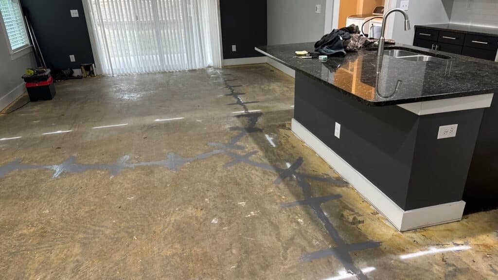 Charlotte Slab Repair with Crack Stitch & Soil Stabilization